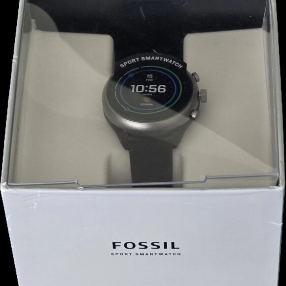 $275 MSRP| Fossil FTW6024 Women's Sport Smartwatch 41mm Aluminum- Open Box - Picture 4 of 6
